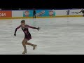Александра Трусова. Тренировка ПП. II этап кубка России, Москва 11.10.2020