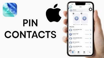 iOS 26: How to Pin (Favorite) Contacts on iPhone
