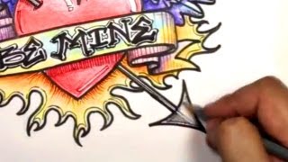 How To Draw Stars Graffiti - Quick Drawing