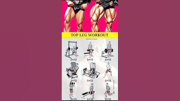 Ultimate Leg Day: Best Full Leg Workouts for Strength & Size!#workout #legworkout