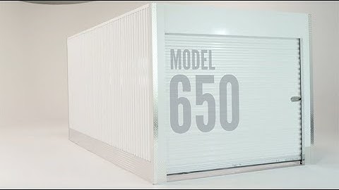 Janus 650 Door Installation (Self Storage Roll Up Door)