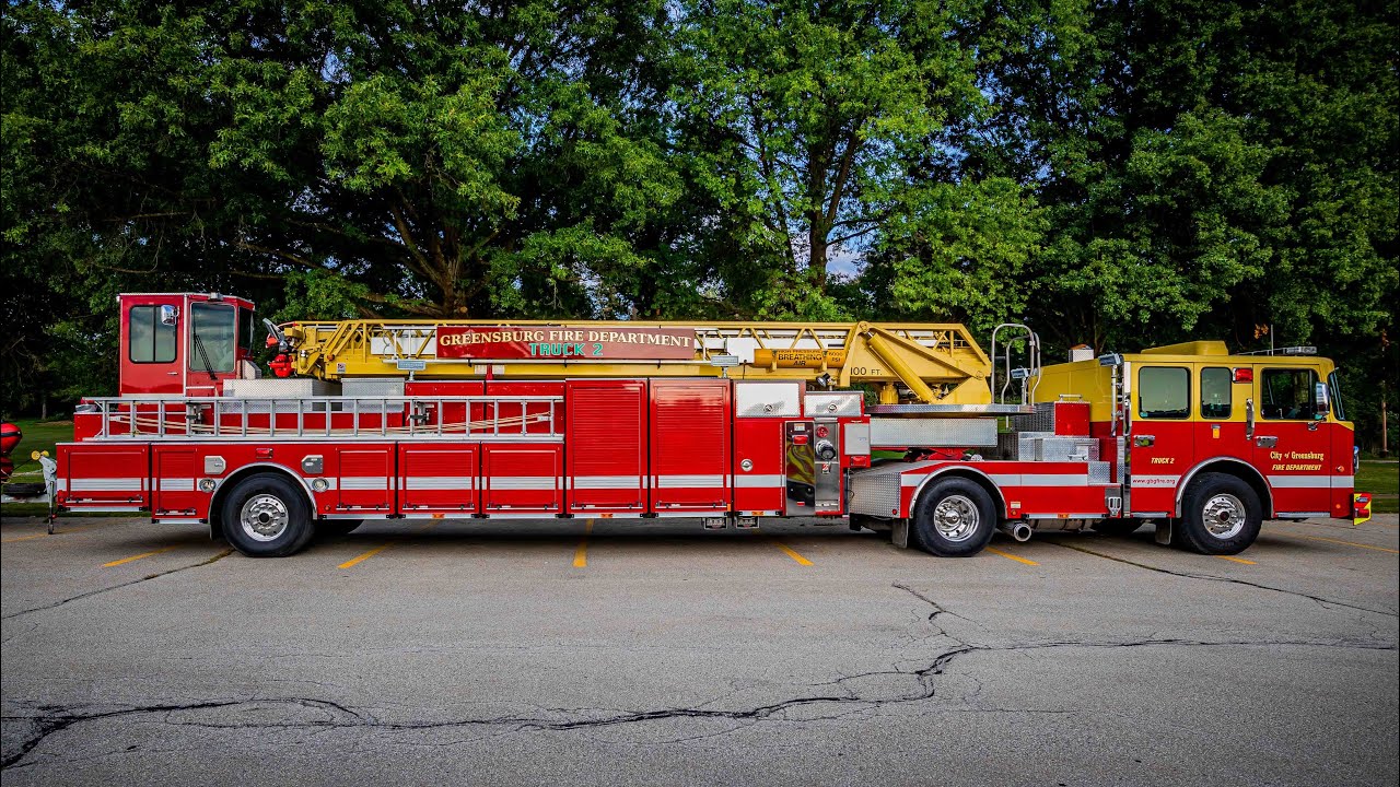 APPARATUS SPOTLIGHT GREENSBURG 792 2012 SMEAL TILLER YouTube