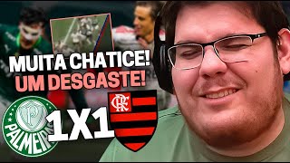 CASIMIRO REAGE: PALMEIRAS 1 X 1 FLAMENGO PELO BRASILEIRÃO 2023 | Cortes do Casimito