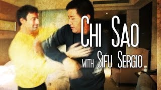 Internal Wing Chun soft Chi Sao with Sifu Sergio screenshot 4