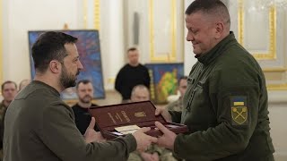 Le général Valeri Zaloujny a été décoré du titre de 