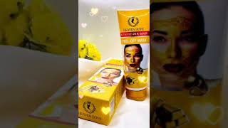 24K Gold Pell Off Mask #skincare #beautyproduct #viralvideo #foryoupageshorts
