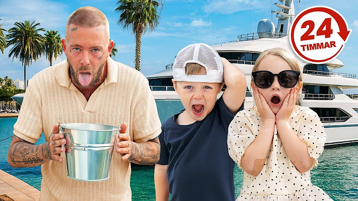 BOR 24H PÅ EN LYXYACHT