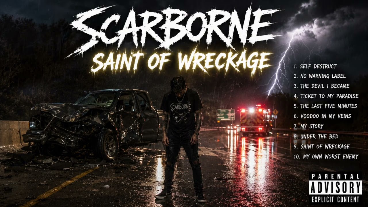 ScarBorne – Saint of Wreckage (Full Album) | Nu Metal / Hard Rock / Alternative Metal