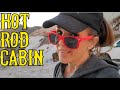 Abandoned Cabin and Hot Rod in Remote Southern Death Valley