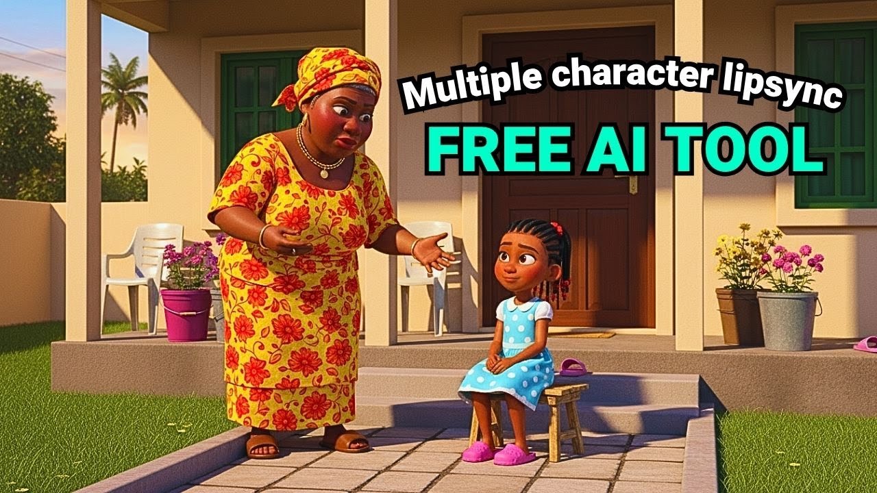 How I Create AI Videos with Multiple Characters Lip Sync FOR FREE ...