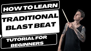 #1 How To Learn Traditional Blast Beat (ENG/ESP subtitles)