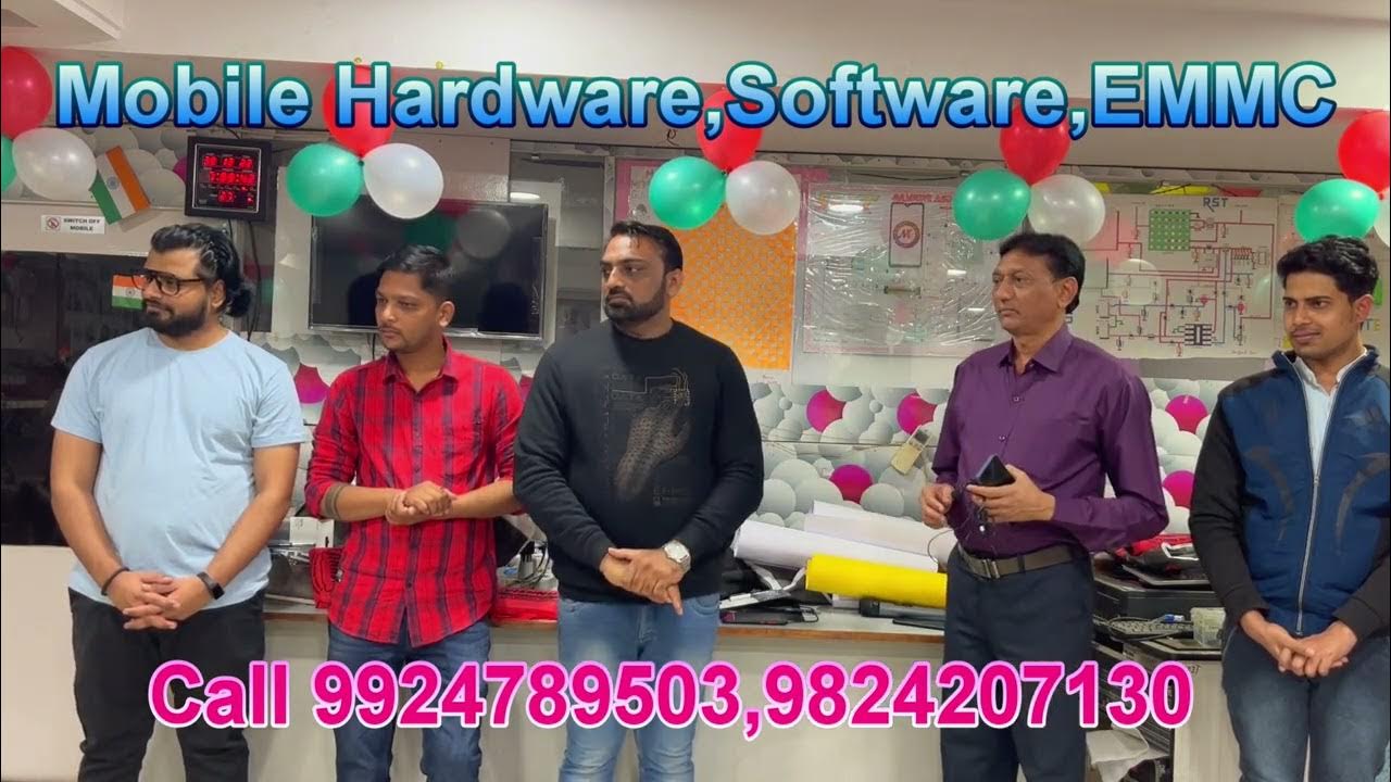 Mobile repair center since 1983, Mobile Repairing course completed