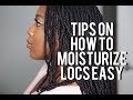 HOW TO MOISTURIZE YOUR LOCS USING LESS PRODUCTS | Patty Phattty