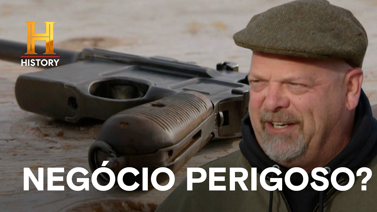 Rick testa arma rara antes de fechar negócio | TRATO FEITO | HISTORY ...