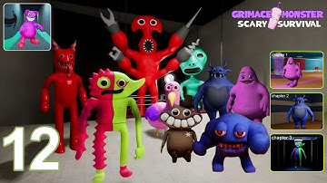Grimace Monster Scary Survival All Chapters (1, 2, 3) - Android Gameplays