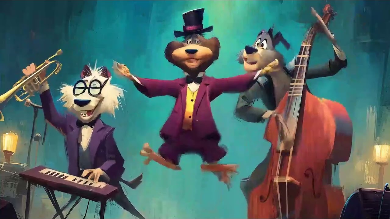 Cheerful Swing Jazz for Animated Animal Performances