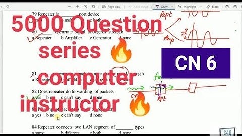 Important 5000 Question | Computer Network Vid 6 | Rajasthan computer teacher | Instructor