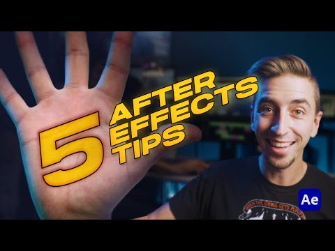 5 Quick After Effects Tips for Beginners - A Tutorial to Help You Learn FAST!