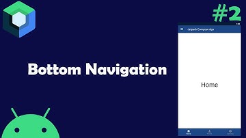 Create Bottom Navigation in Jetpack Compose #jetpackcompose