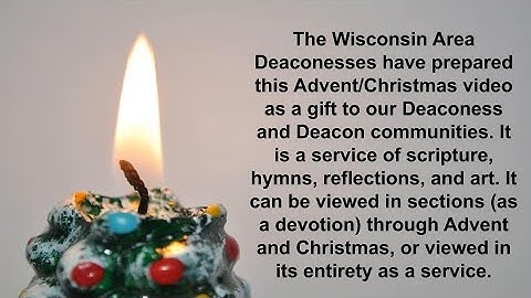 Advent/Christmas Video 2020