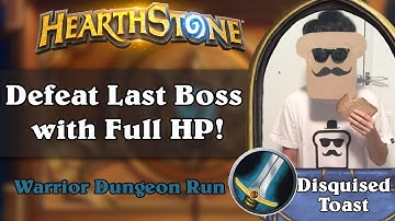 Disguised Toast Dungeon Run - Defeat Last Boss with Full HP!