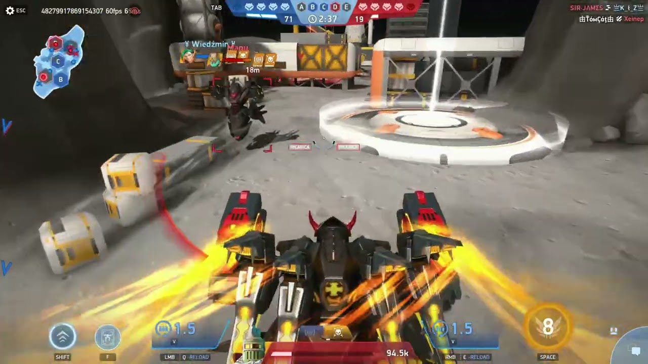 Mix Team cpc - [_HIT_] [_APX_] vs [LИD] [SNS] - Mech Arena