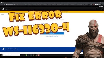 How To Fix PS5 Error WS-116330-4 - Account Banned/Suspended