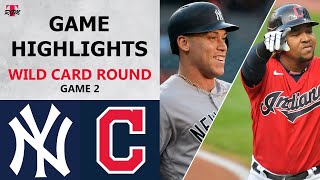 New York Yankees vs. Cleveland Indians Game 2 Highlights | Wild Card Round (2020)