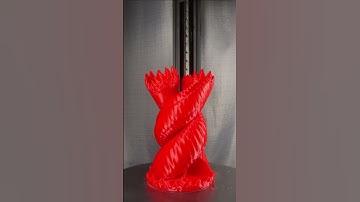 Dungeons and dragons dice tower 🪱#dnd #dice #tower #3d #fyp #fypシ #3dprinting #timelapse #red #worm