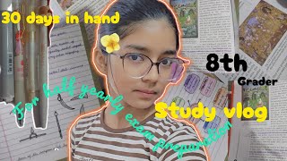 Study vlog for midterm exam preparation #thestudydiaries