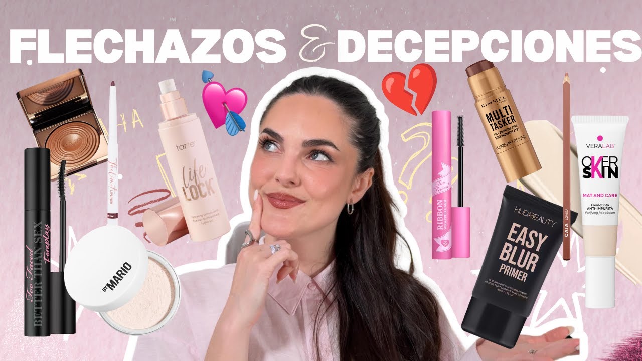 FLECHAZOS y DECEPCIONES de maquillaje💘💔| Estas son las NOVEDADES que SÍ y las que NO merecen la pena