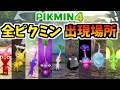 【ピクミン4】全色ピクミンと出会う方法・出現場所を解説！【Pikmin 4】