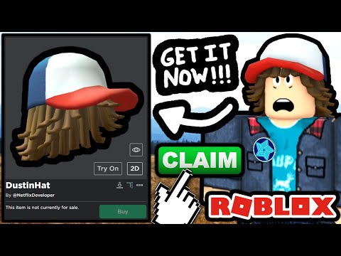 Free Accessory How To Get Dustin S Hat Roblox Strang - roblox weather report hat