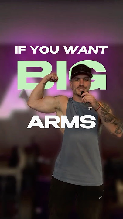 Want Big Arms? Don’t Just Focus on your Biceps 💪