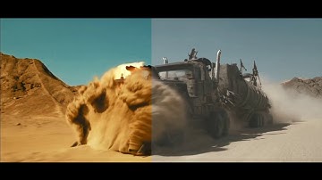 Mad Max Warm  Color Grading - Davinci Resolve