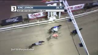 2019 British Bred Derby - 2Nd Semi - T3 King Lennon