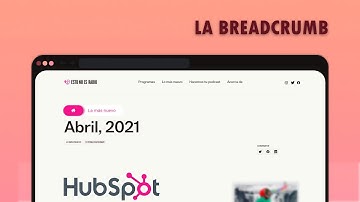La Breadcrumb | Tutorial Video | HubSpot Module » CodeDuplex