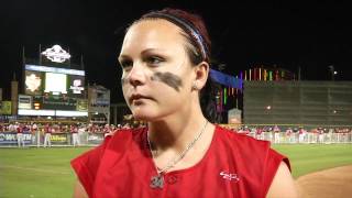 Post Game Interview with Charlotte Morgan of USSSA Pride after 7-1 Win vs Akron.mov