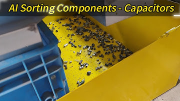 Unveiling the Future: AI Sorting Machine for Electronic Components#recycle