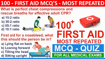 first aid mcqs | first aid mcqs questions and answers | mcqs on first aid | first aid management