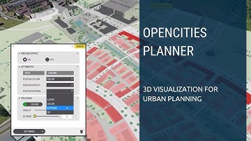 Bentley® OpenCities™ Planner - 3D Visualization for Urban Planning and Infrastructure