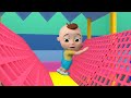 Lets go to the playground and have some family fun indoor playground song