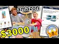 $3000 AMAZON KITCHEN MAKEOVER!!! Gold & Blue Kitchen Makeover  2021 (Part 1)