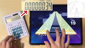 【Project Sekai】Playing 0.0000034 while tapping on calculator