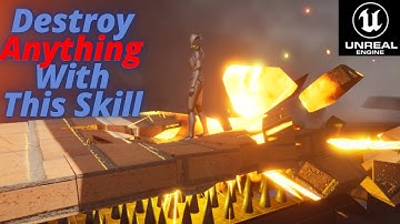 Unreal Engine 5 Collapsing Bridge Trap