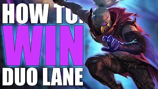 HOW TO WIN THE DUO LANE AS A CARRY!