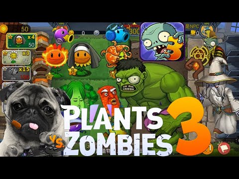 Видео: БЕЗУМНЫЕ РАСТЕНИЯ ПРОТИВ ЗОМБИ 3 ► Plants vs. Zombies 3 !Прохождение за Песеля!#2 ПвЗ 3 | PvZ 3