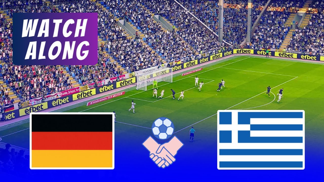 🔴Germany vs Greece | International Friendly 2024 | Full Match | PES 21 Simulation
