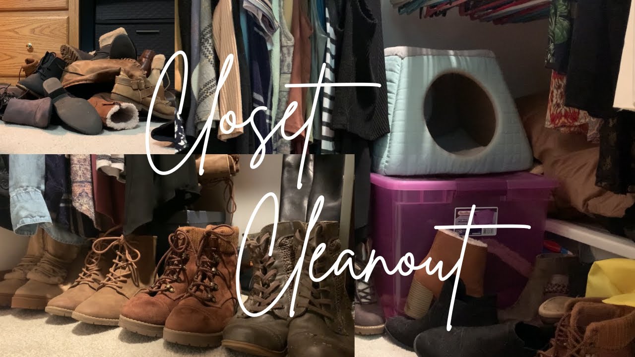 Closet Cleanout - YouTube
