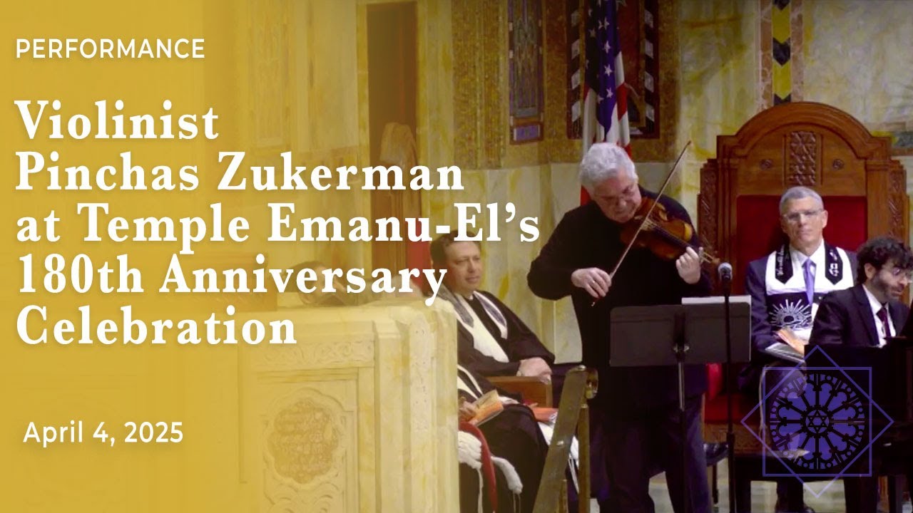 Violinist Pinchas Zukerman | April 4, 2025